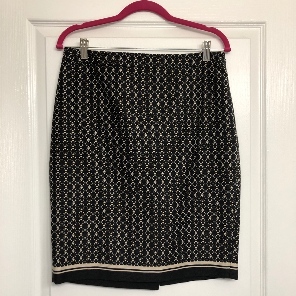 The Limited Fall/Winter Pattern Pencil Skirt - image 1